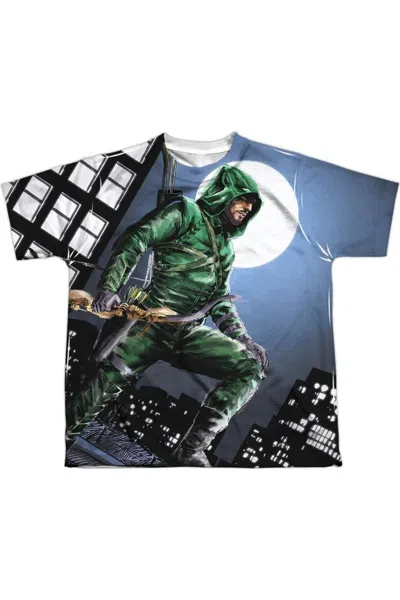 Gildan Kids' Arrow Night Watch Short Sleeve Youth Poly Crew Tee / T-shirt In Multi