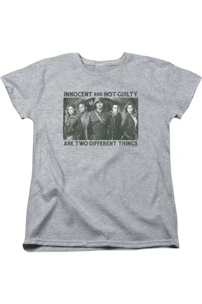 Gildan Arrow Not Guilty Short Sleeve Womens Tee / T-shirt In Multi