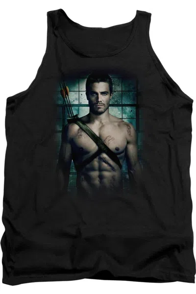 Gildan Arrow Shirtless Adult Tank Top In Black