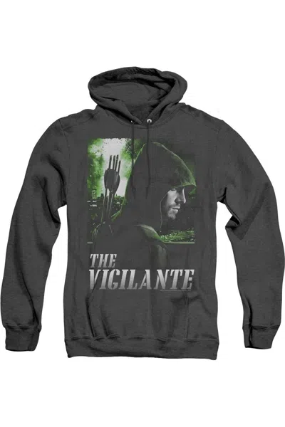 Gildan Arrow Star City Defender Adult Heather Hoodie / Hooded Sweatshirt In Black