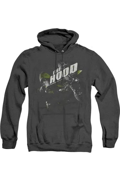 Gildan Arrow Take Aim Adult Heather Hoodie / Hooded Sweatshirt In Black