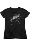 Gildan Arrow Take Aim Short Sleeve Womens Tee / T-shirt In Black