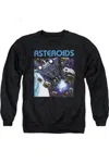 Gildan Atari 2600 Asteroids Adult Crewneck Sweatshirt In Black