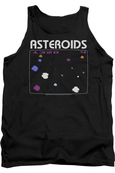 Gildan Atari Asteroidshort Sleevecreen Adult Tank In Black
