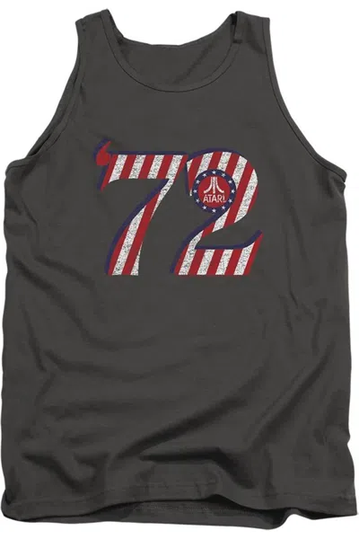 Gildan Atari Atari 72 Adult Tank In Pink