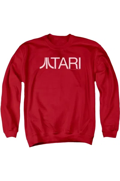 Gildan Atari Atari Adult Crewneck Sweatshirt In Red