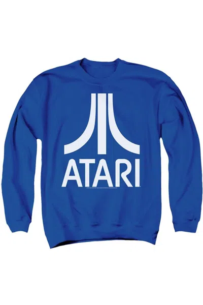 Gildan Atari Atari Logo Adult Crewneck Sweatshirt In Blue