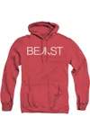 Gildan Atari Beast Adult Heather Hoodie In Red