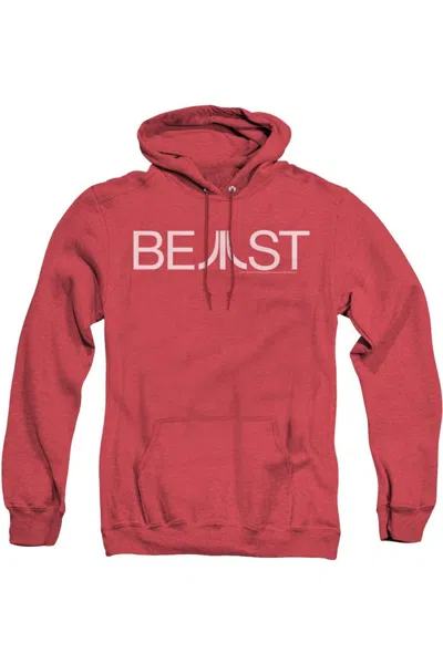 Gildan Atari Beast Adult Heather Hoodie In Red