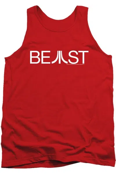 Gildan Atari Beast Adult Tank In Red