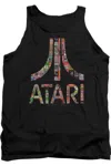 Gildan Atari Box Art Adult Tank In Black