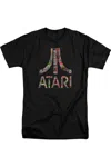 Gildan Atari Box Art Short Sleeve Adult Tall Tee / T-shirt In Black