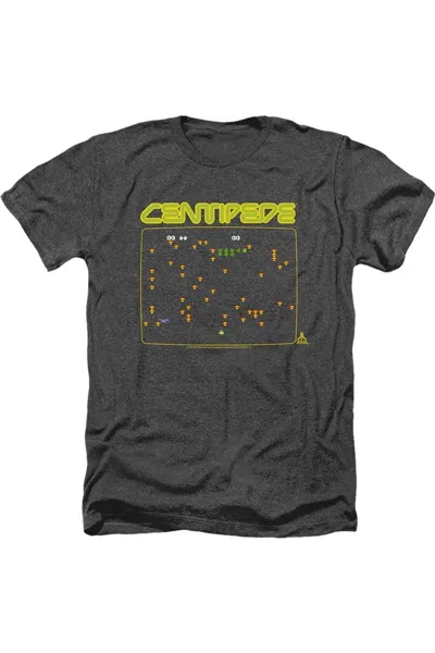 Gildan Atari Centipede Screen Adult Heather T-shirt In Multi