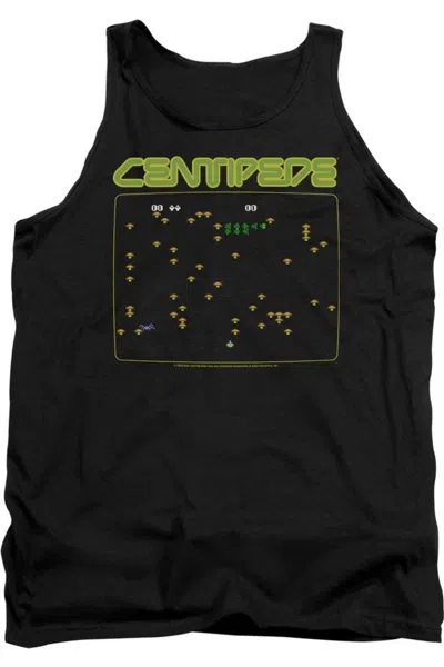 Gildan Atari Centipede Screen Adult Tank In Black