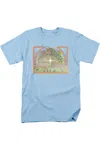 Gildan Atari Classic Centipede Short Sleeve Adult Tee / T-shirt In Blue