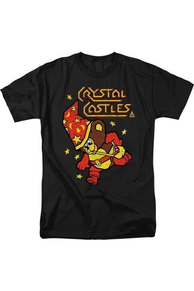 Gildan Atari Crystal Bear Short Sleeve Adult Tee / T-shirt In Black