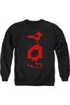 Gildan Atari Dragon Adult Crewneck Sweatshirt In Black