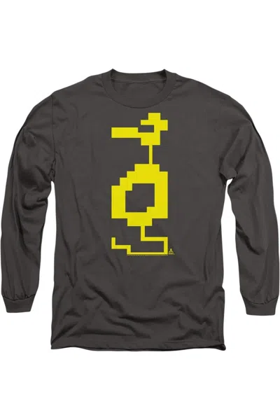 Gildan Atari Dragon Long Sleeve Adult Tee / T-shirt In Pink