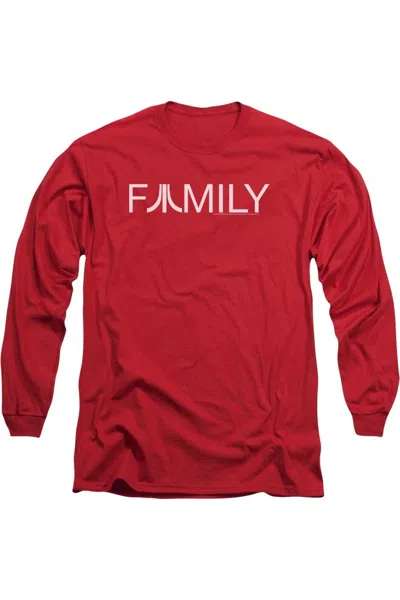 Gildan Atari Family Long Sleeve Adult Tee / T-shirt In Red