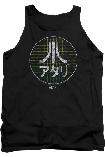 Gildan Atari Japanese Grid Adult Tank In Black