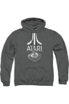 Gildan Atari Joystick Logo Adult Pull Over Hoodie In Pink