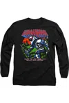 Gildan Atari Last Rebel Long Sleeve Adult Tee / T-shirt In Black