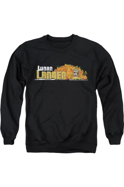 Gildan Atari Lunar Marquee Adult Crewneck Sweatshirt In Black