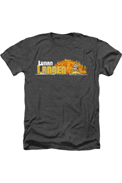 Gildan Atari Lunar Marquee Adult Heather T-shirt In Black