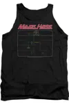 Gildan Atari Major Havoc Screen Adult Tank In Black