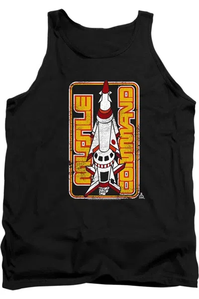 Gildan Atari Missile Adult Tank In Black