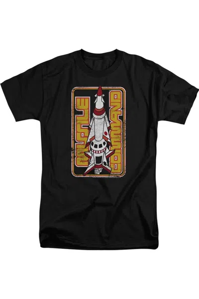 Gildan Atari Missile Short Sleeve Adult Tall Tee / T-shirt In Black