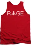 Gildan Atari Rage Adult Tank In Red