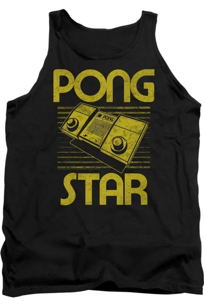Gildan Atari Star Adult Tank In Black