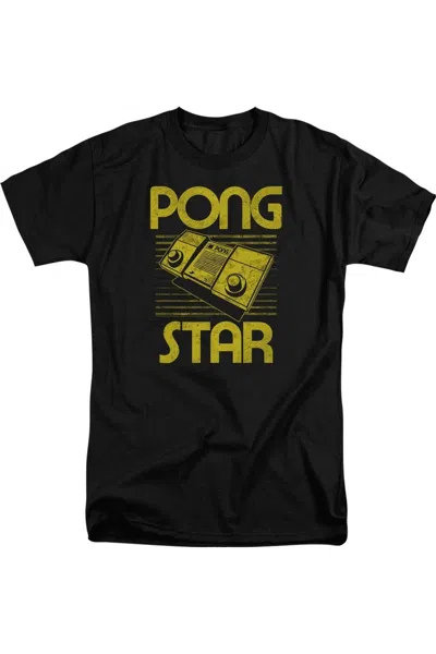 Gildan Atari Star Short Sleeve Adult Tall Tee / T-shirt In Black