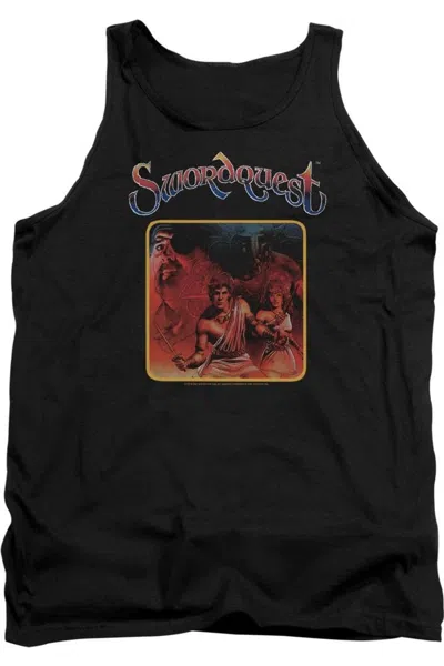 Gildan Atari Swordquest Adult Tank In Black