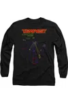 Gildan Atari Tempest Screen Long Sleeve Adult Tee / T-shirt In Black