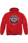 Gildan Atari Yars Revenge Patch Adult Pull Over Hoodie In Red