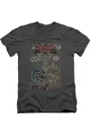 Gildan Batman #232 Cover Short Sleeve Adult V Neck Tee / T-shirt In Pink