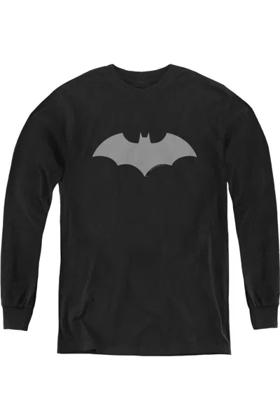 Gildan Kids' Batman 52 Black Youth Long Sleeve Tee / T-shirt