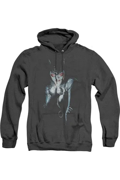 Gildan Batman #685 Cover Adult Heather Hoodie / Hooded Sweatshirt In Black