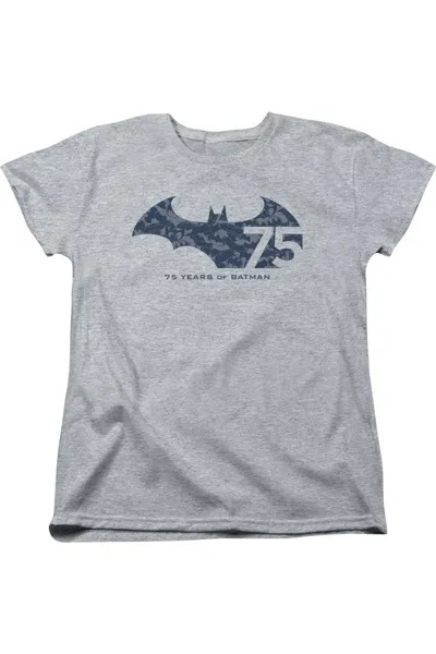 Gildan Batman 75 Year Collage Short Sleeve Womens Tee / T-shirt In Multi
