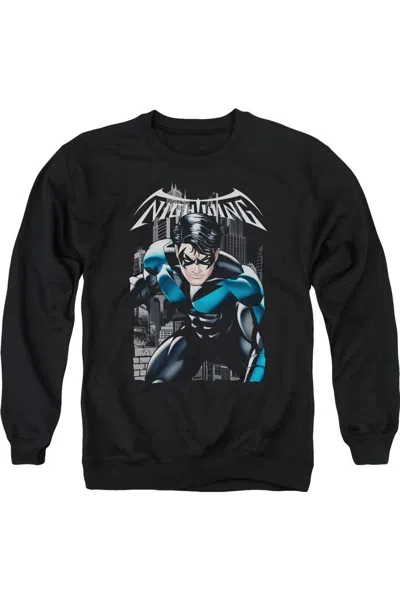 Gildan Batman A Legacy Adult Crewneck Sweatshirt In Black