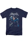 Gildan Batman A Legacy Short Sleeve Adult Tee / T-shirt In Blue