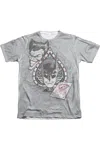 Gildan Batman Ace Adult 65/35 Poly/cotton Short Sleeve Tee / T-shirt In White