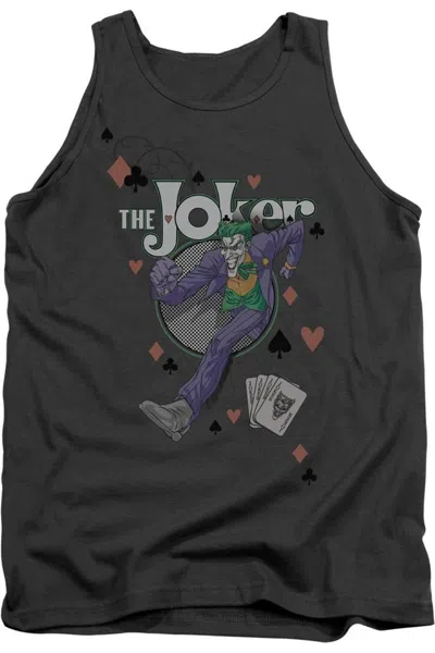 Gildan Batman Always A Joker Adult Tank Top In Pink