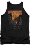 Gildan Batman Always On Call Adult Tank Top In Black