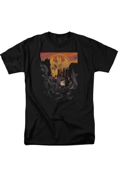 Gildan Batman Always On Call Short Sleeve Adult Tee / T-shirt In Black