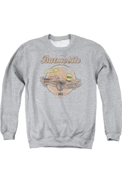 Gildan Batman Amazing Batmobile Adult Crewneck Sweatshirt In Multi