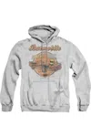 Gildan Batman Amazing Batmobile Adult Pull Over Hoodie / Hooded Sweatshirt In Multi