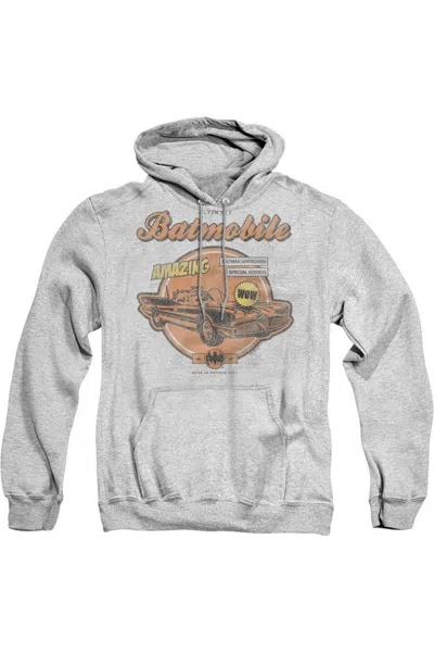 Gildan Batman Amazing Batmobile Adult Pull Over Hoodie / Hooded Sweatshirt In Multi